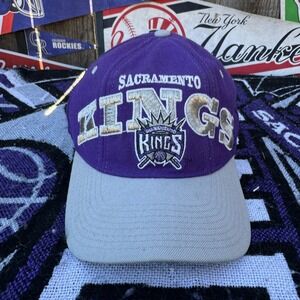 Vintage Sacramento Kings SnapBack Hat Starter The Right Hat
